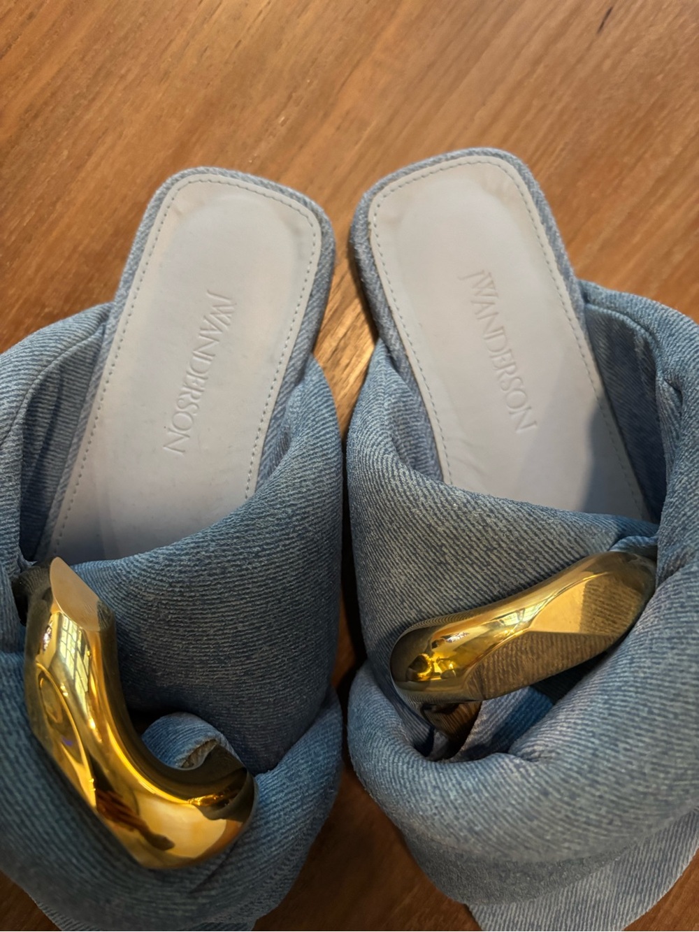 JW Anderson Chain Denim Twist Sandal 37 - Picture 7 of 10
